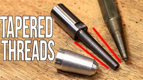 how to cut taper thread